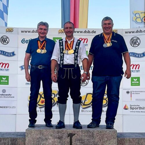 Deutsche Meister bei der Schützengesellschaft Blaichach