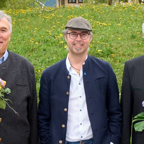 Blaichacher Schützen erhalten goldene Ehrennadel der Gemeinde