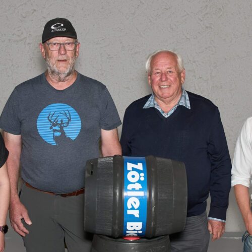 Freude bei den Gewinnern des Vereineschießens 2025