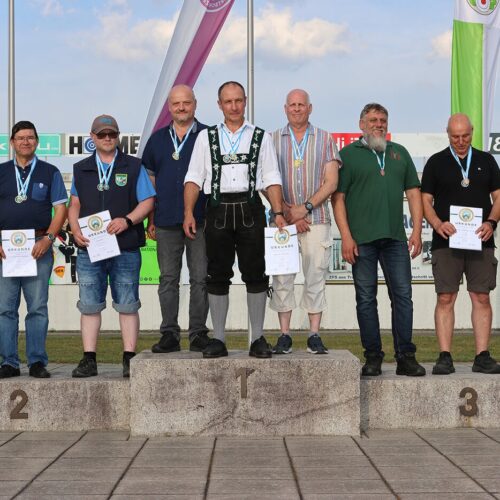 Die kgl. priv. Schützengesellschaft Blaichach holt sich 2025 die ersten Titel bei den bayrischen Meisterschaften in München!